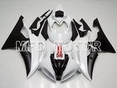 Yamaha YZF-R6 2008-2016 Injection ABS Fairing - Factory Style - White Black - MFS5410